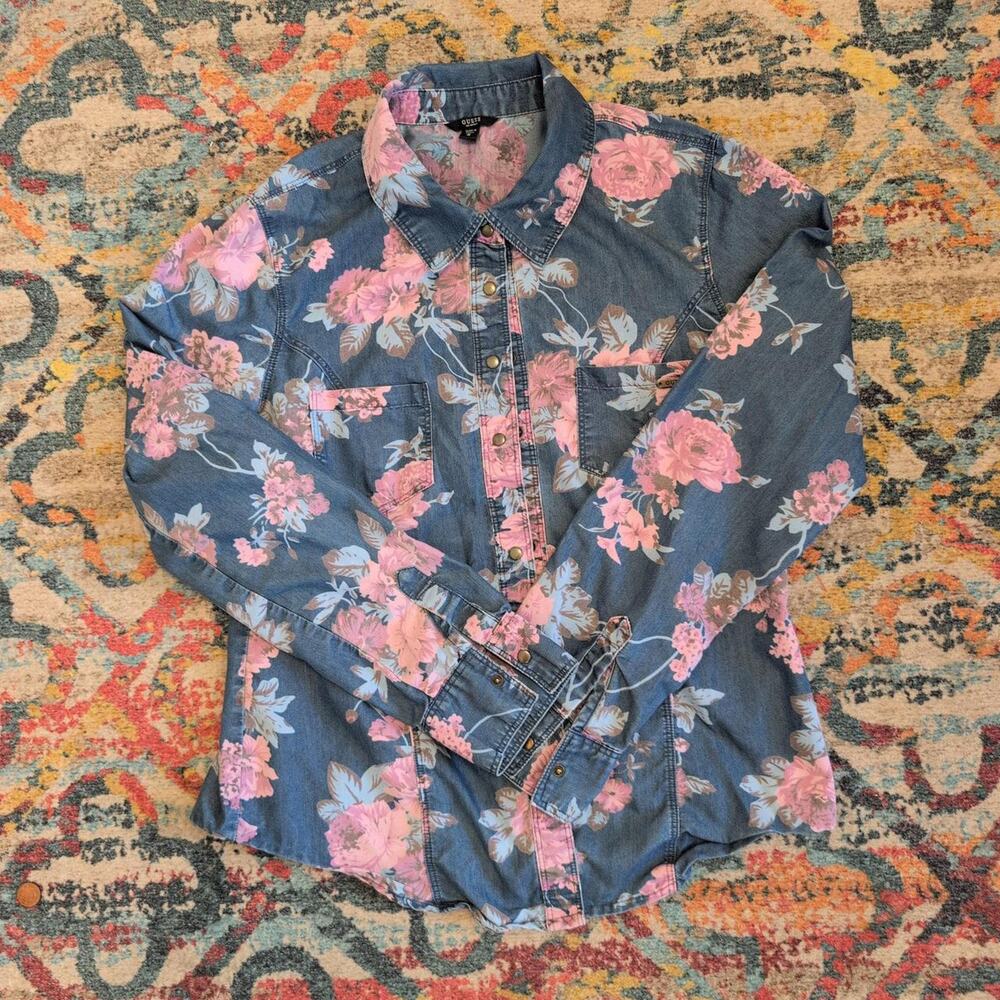 Guess size medium 100 cotton shirt